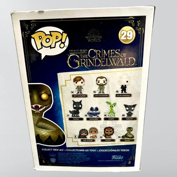 Funko Pop Harry Potter Fantastic Beasts Crimes Of Grindelwald Nagini #29 Figure - Picture 5 of 8
